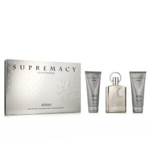 Afnan Supremacy Silver EDP 100 ml + ASB 100 ml + SG 100 ml (man)
