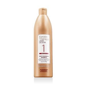 Alfaparf Milano Keratin Therapy Lisse Design Deep Cleansing Shampoo 1 Bond System 500ml