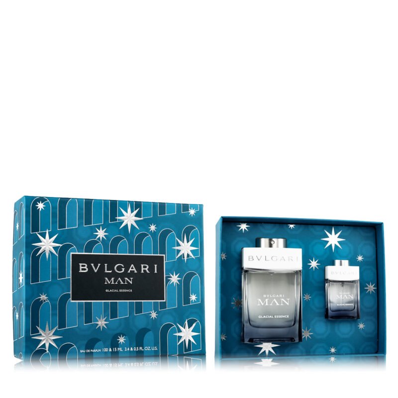 Bvlgari Man Glacial Essence EDP 100 ml + EDP 15 ml (man)