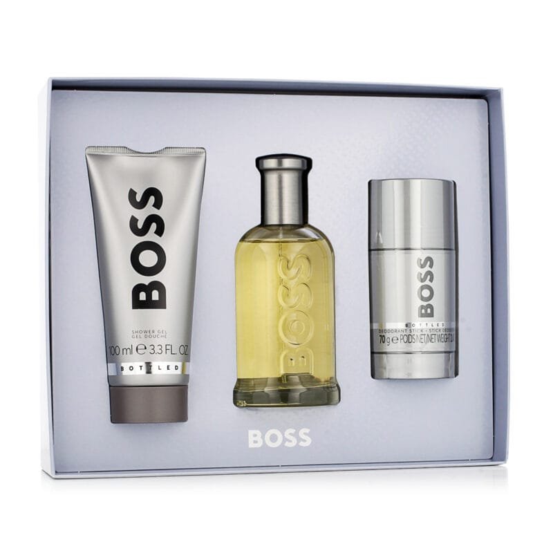 Hugo Boss Boss Bottled EDT 100 ml + DST 75 ml + SG 100 ml (man)