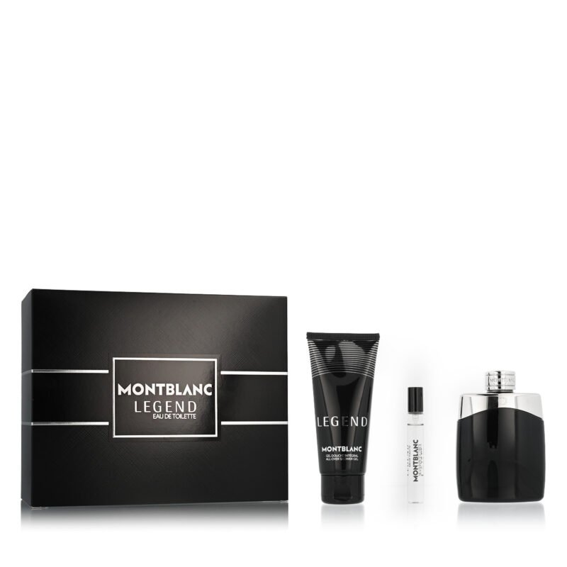 Montblanc Legend for Men EDT 100 ml + EDT MINI 7.5 ml + SG for Body & Hair 100 ml (man)