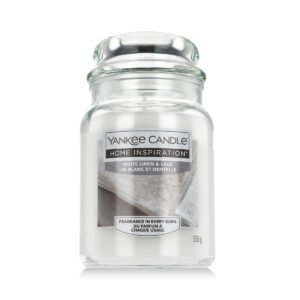 Yankee Candle Home Inspiration® Scented candle White Linen & Lace 538 ml