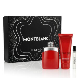 Montblanc Legend Red EDP 100 ml + EDP MINI 7,5 ml + SG for Body & Hair 100 ml (man)