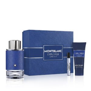 Montblanc Explorer Ultra Blue EDP 100 ml + EDP MINI 7,5 ml + SG 100 ml (man)