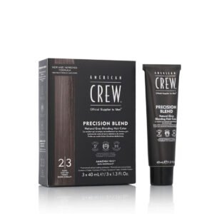 American Crew CLASSIC: PRECISION BLEND Natural Gray Coverage 2-3 Dark 3 x 40 ml