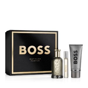 Boss Boss Bottled Parfum 100 ml + Parfum MINI 10 ml + SG 100 ml (man)