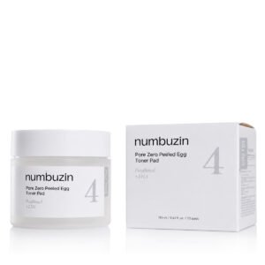 Numbuzin No.4 Pore Zero Peeled Egg Toner Pad 190 ml